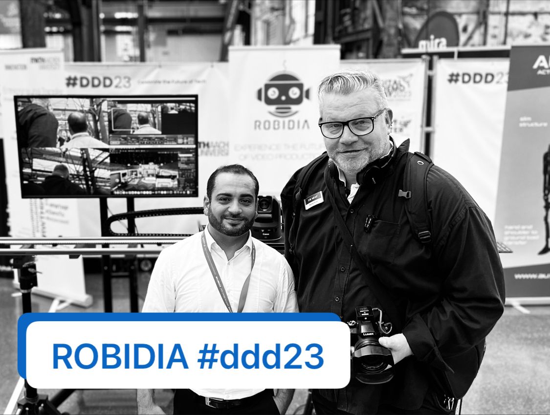 Harry Flint, Tech Brand Activator, discovers ROBIDIA at DIGITAL DEMO DAY 2023